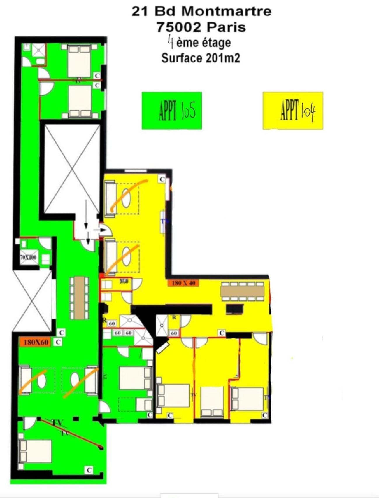 105 - Urban Haussmann Opera Διαμέρισμα Παρίσι Εξωτερικό φωτογραφία